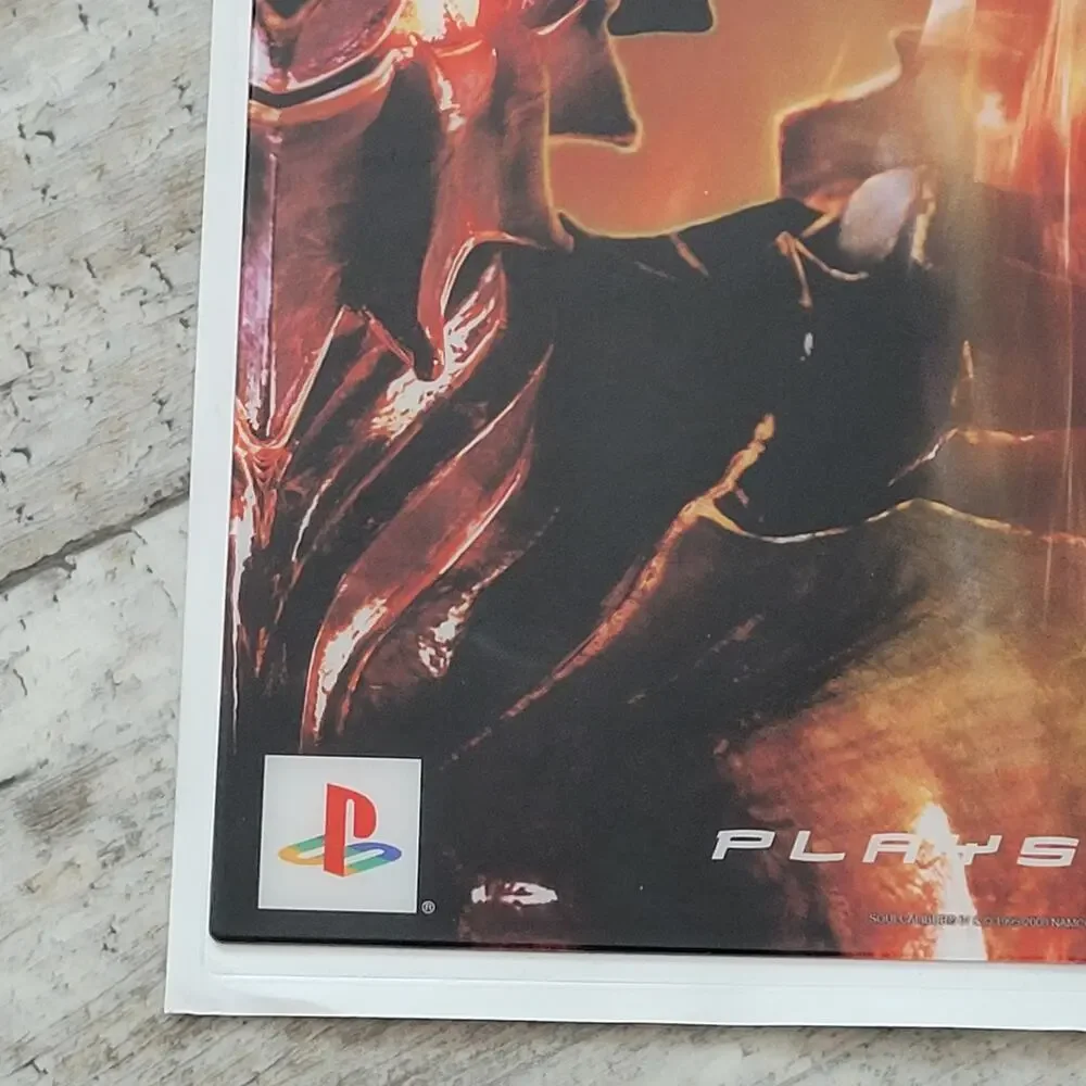 MINT SoulCalibur IV Darth Vader PS3 Promo Set - Rigid & Paper Variants UNPEELED